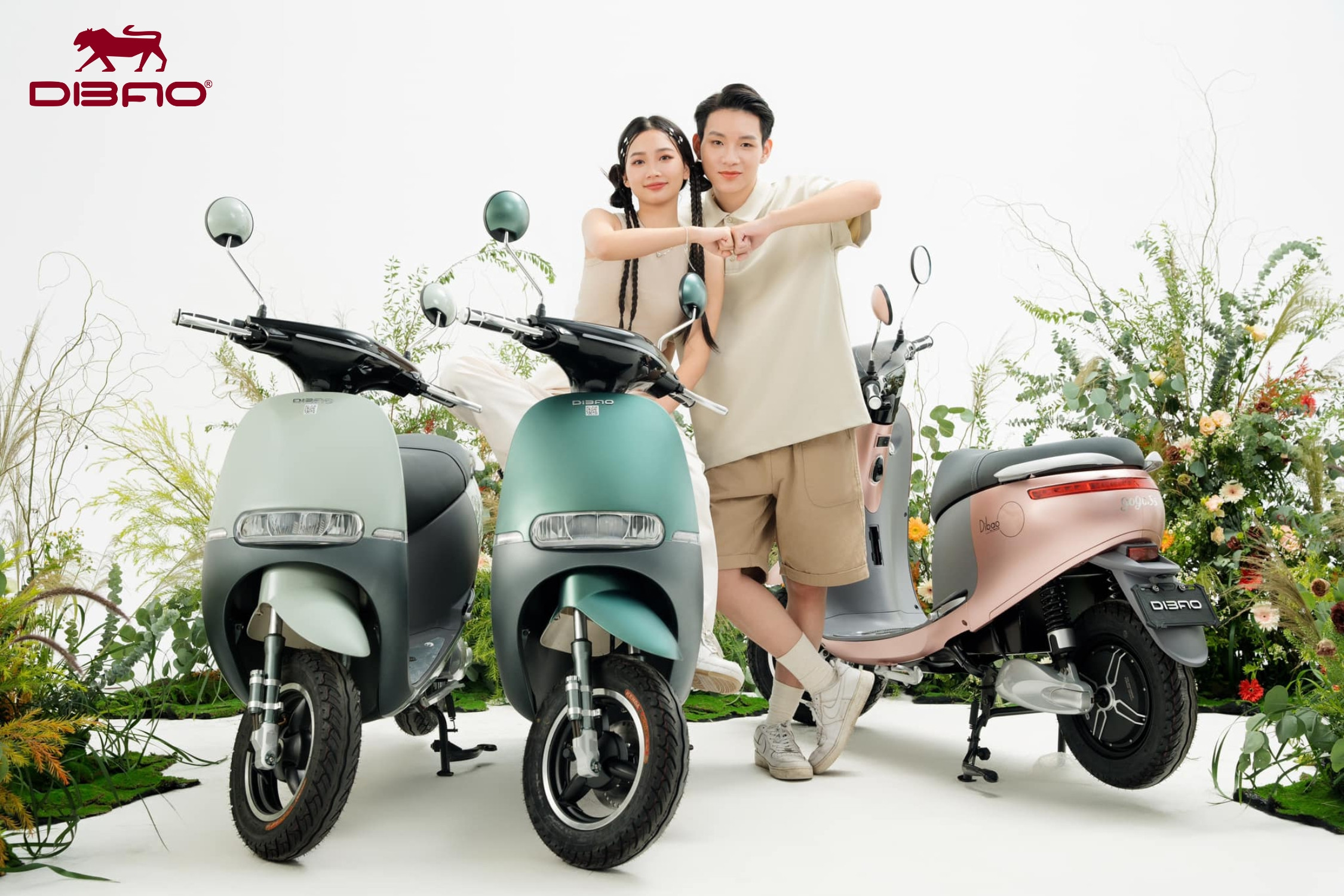 Dibao Gogo S5 là mẫu xe điện được thiết kế dáng bo tròn tinh tế